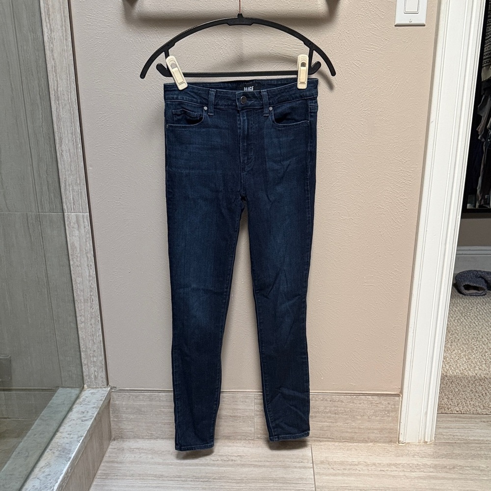 PAIGE Midnight Blue Denim Jeans